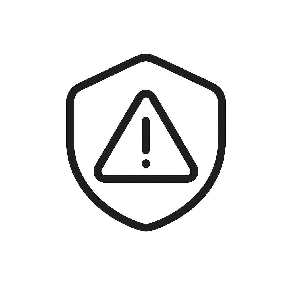 Warning Shield Icon
